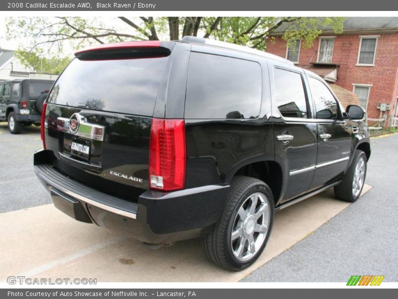 Black Raven / Ebony 2008 Cadillac Escalade AWD
