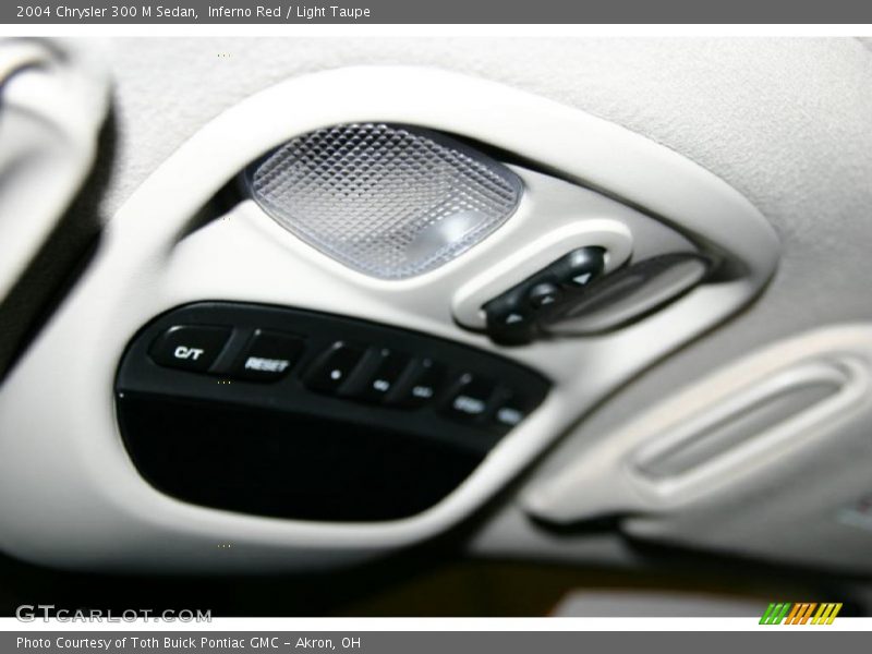 Inferno Red / Light Taupe 2004 Chrysler 300 M Sedan
