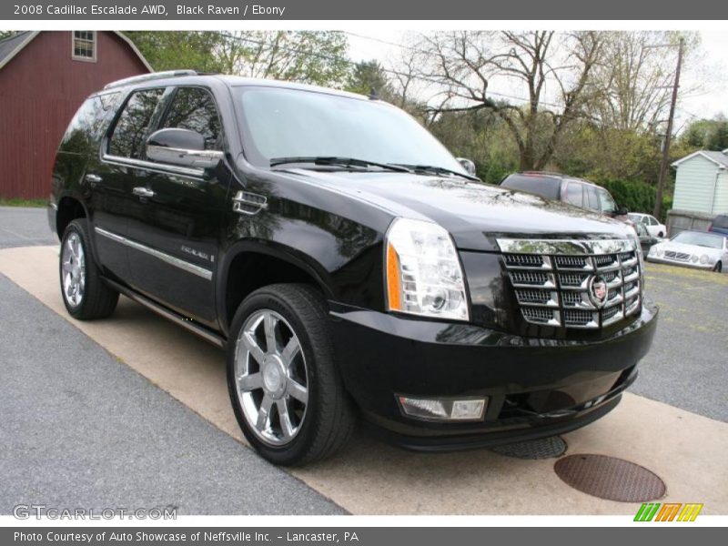 Black Raven / Ebony 2008 Cadillac Escalade AWD