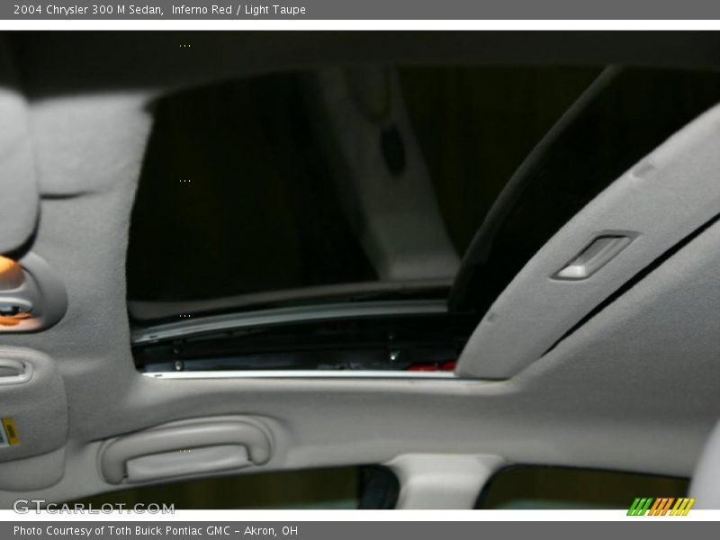 Inferno Red / Light Taupe 2004 Chrysler 300 M Sedan