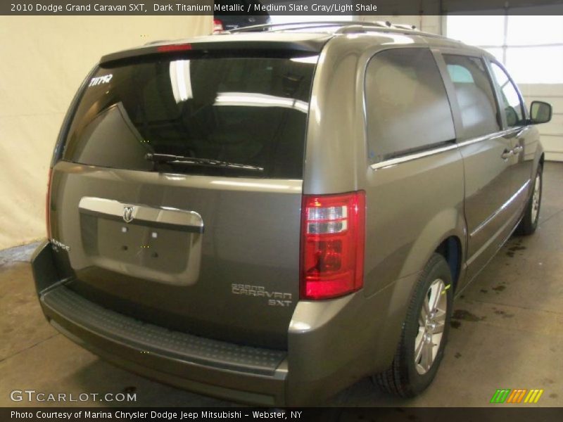 Dark Titanium Metallic / Medium Slate Gray/Light Shale 2010 Dodge Grand Caravan SXT