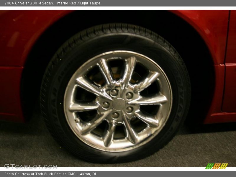 Inferno Red / Light Taupe 2004 Chrysler 300 M Sedan