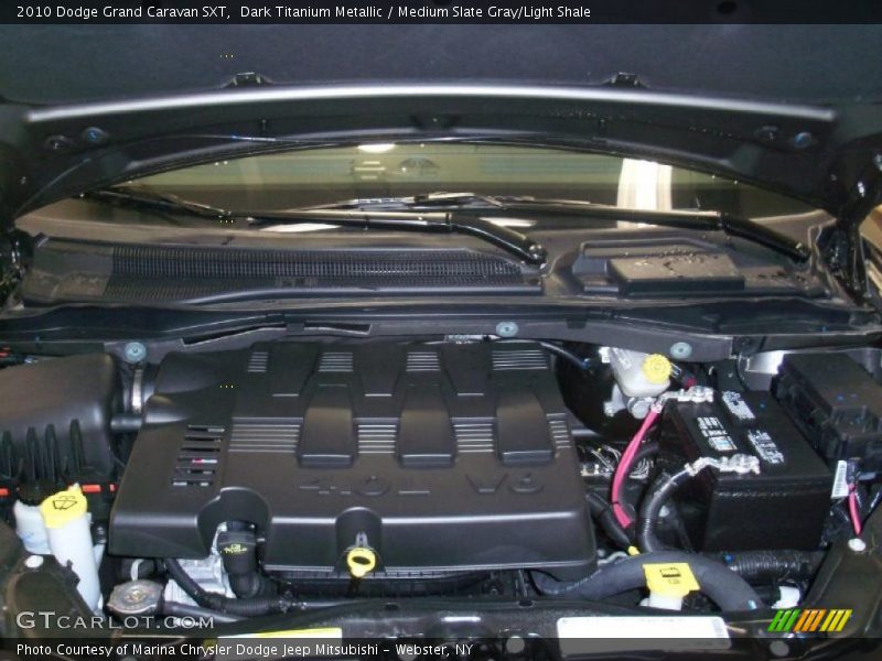 Dark Titanium Metallic / Medium Slate Gray/Light Shale 2010 Dodge Grand Caravan SXT