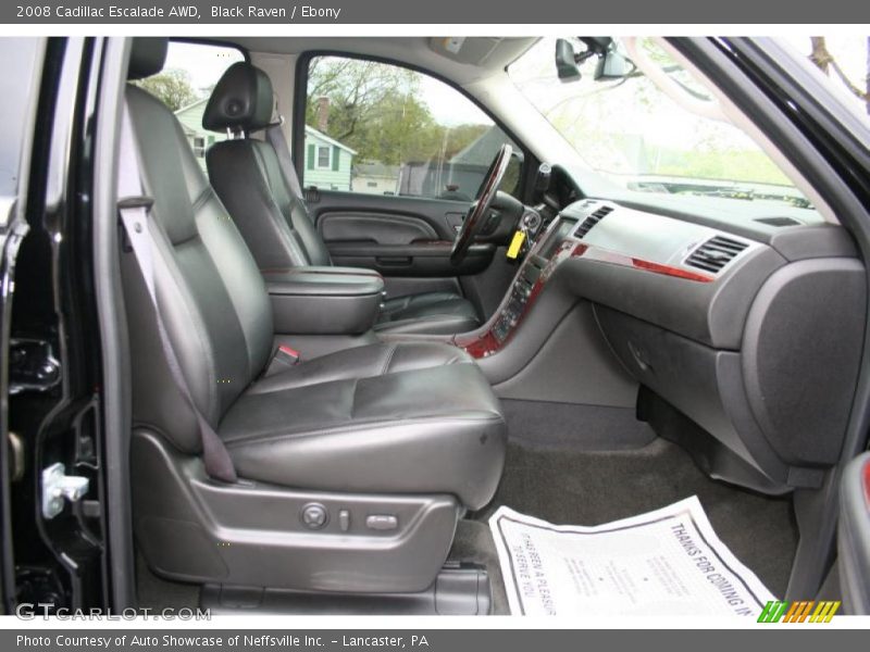Black Raven / Ebony 2008 Cadillac Escalade AWD