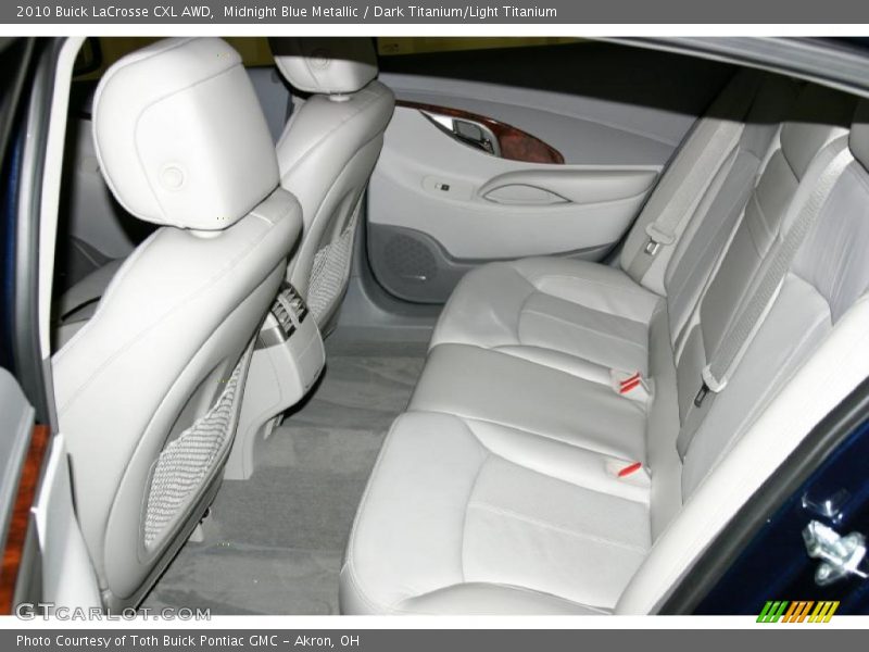 Midnight Blue Metallic / Dark Titanium/Light Titanium 2010 Buick LaCrosse CXL AWD