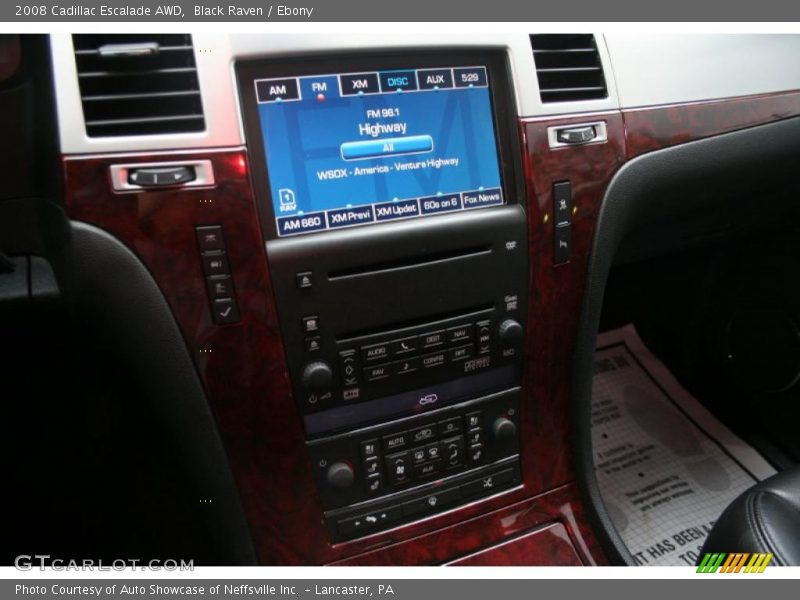 Black Raven / Ebony 2008 Cadillac Escalade AWD