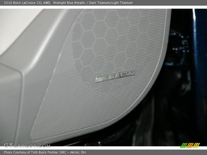 Midnight Blue Metallic / Dark Titanium/Light Titanium 2010 Buick LaCrosse CXL AWD