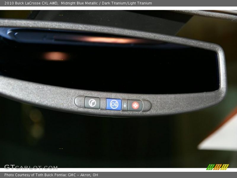 Midnight Blue Metallic / Dark Titanium/Light Titanium 2010 Buick LaCrosse CXL AWD