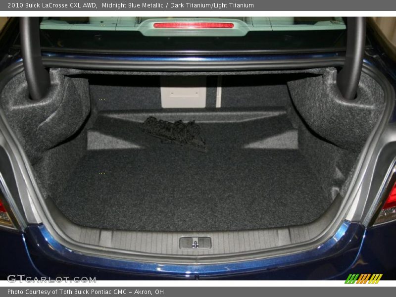 Midnight Blue Metallic / Dark Titanium/Light Titanium 2010 Buick LaCrosse CXL AWD