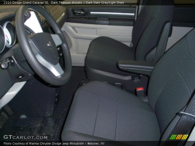 Dark Titanium Metallic / Dark Slate Gray/Light Shale 2010 Dodge Grand Caravan SE