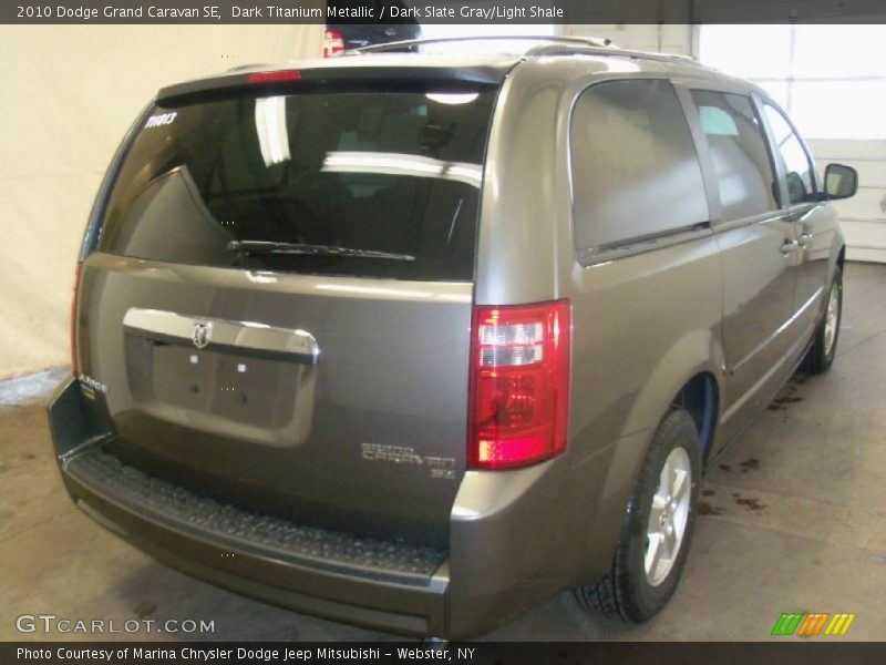 Dark Titanium Metallic / Dark Slate Gray/Light Shale 2010 Dodge Grand Caravan SE