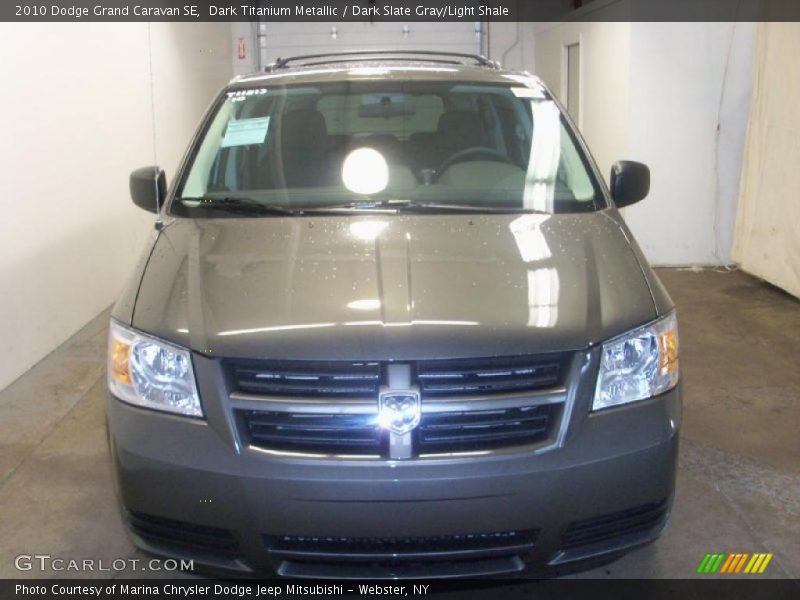Dark Titanium Metallic / Dark Slate Gray/Light Shale 2010 Dodge Grand Caravan SE