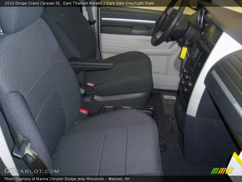 Dark Titanium Metallic / Dark Slate Gray/Light Shale 2010 Dodge Grand Caravan SE