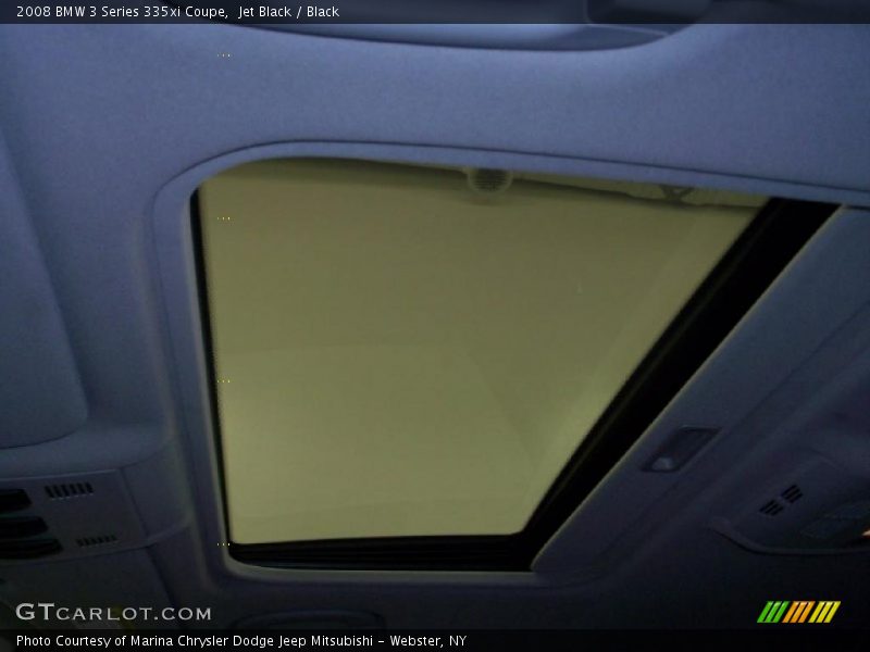 Jet Black / Black 2008 BMW 3 Series 335xi Coupe
