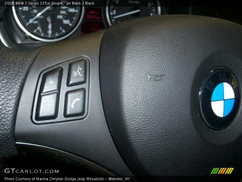 Jet Black / Black 2008 BMW 3 Series 335xi Coupe