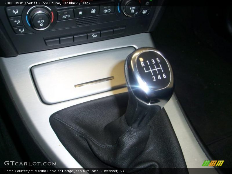 Jet Black / Black 2008 BMW 3 Series 335xi Coupe
