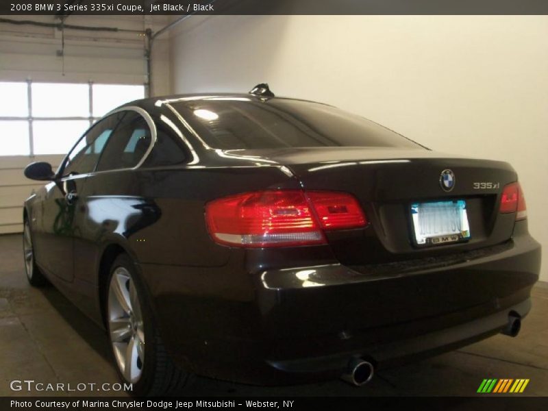 Jet Black / Black 2008 BMW 3 Series 335xi Coupe