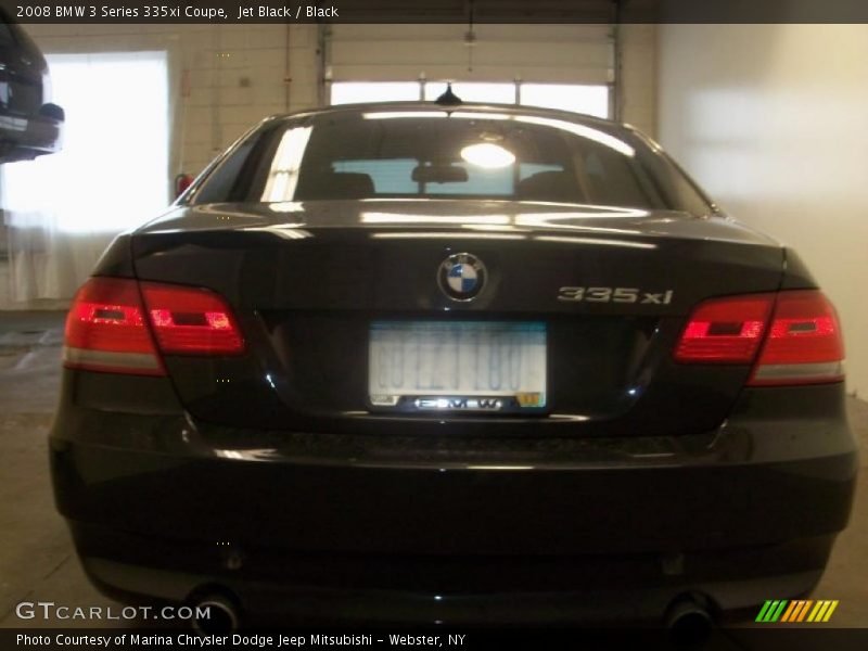 Jet Black / Black 2008 BMW 3 Series 335xi Coupe