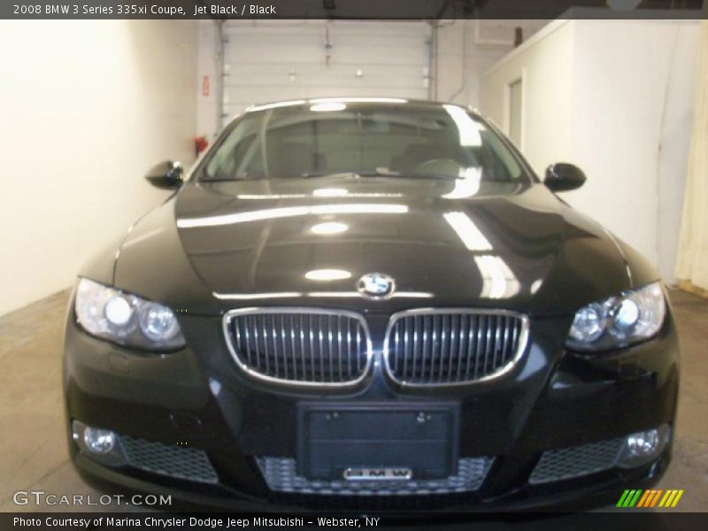 Jet Black / Black 2008 BMW 3 Series 335xi Coupe