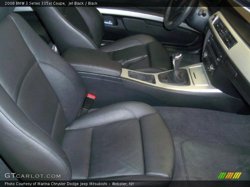 Jet Black / Black 2008 BMW 3 Series 335xi Coupe