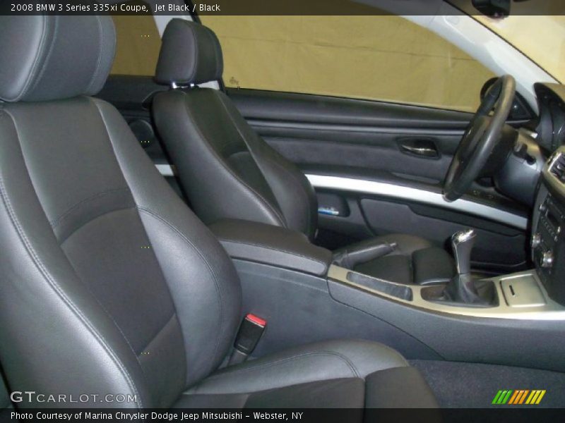 Jet Black / Black 2008 BMW 3 Series 335xi Coupe