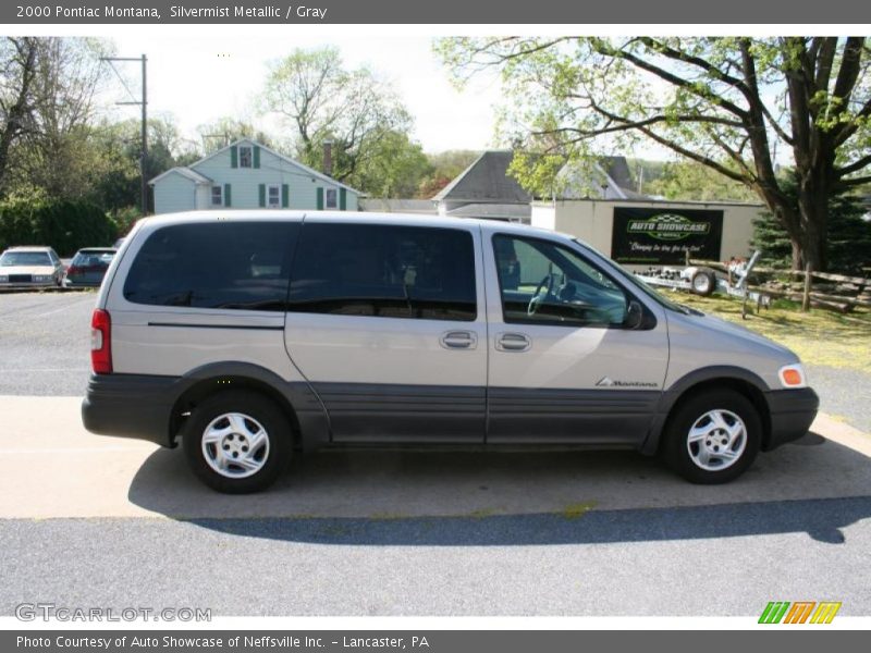 Silvermist Metallic / Gray 2000 Pontiac Montana