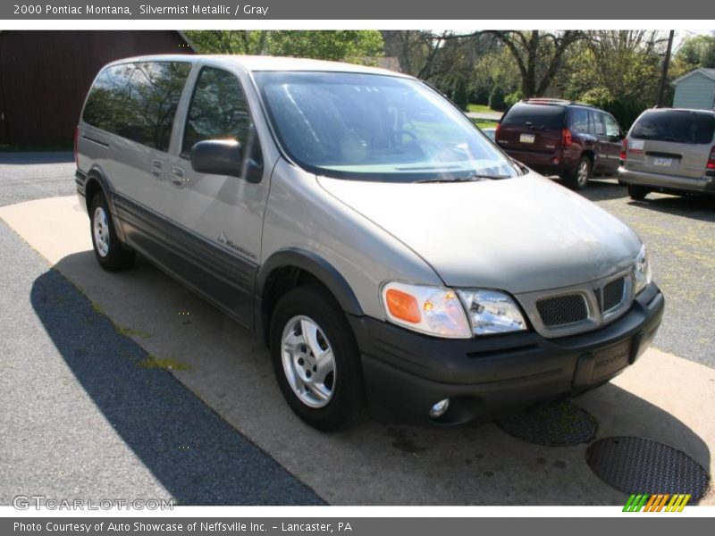 Silvermist Metallic / Gray 2000 Pontiac Montana