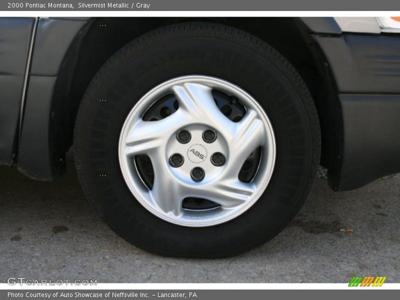 Silvermist Metallic / Gray 2000 Pontiac Montana