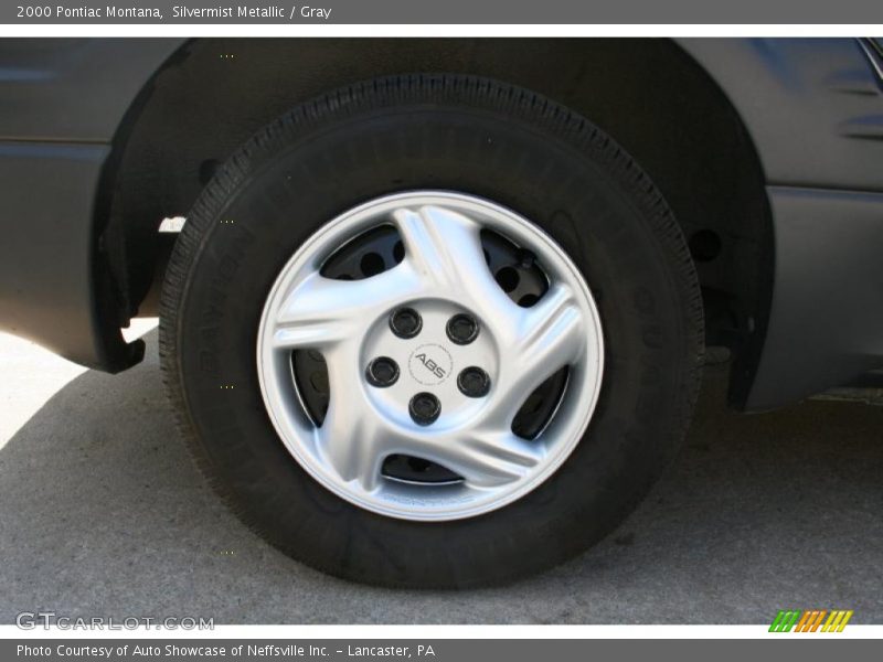 Silvermist Metallic / Gray 2000 Pontiac Montana