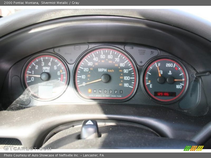 Silvermist Metallic / Gray 2000 Pontiac Montana