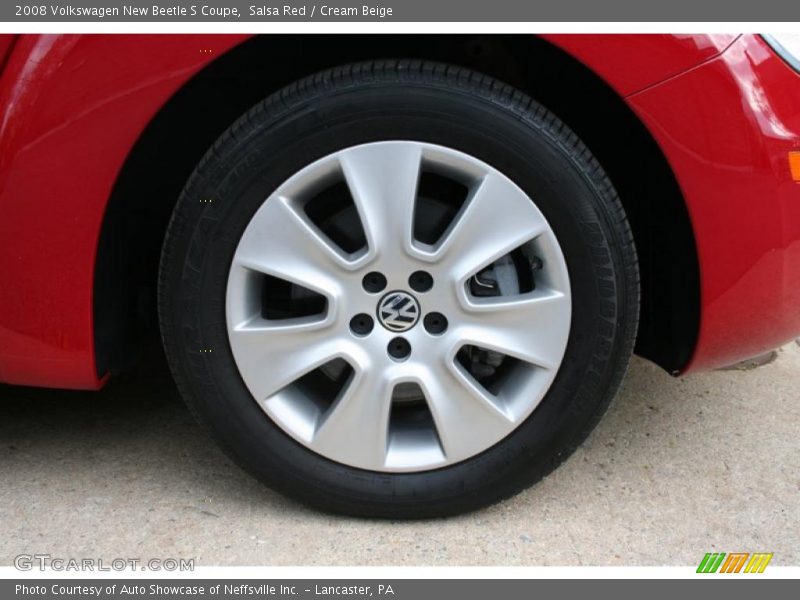 Salsa Red / Cream Beige 2008 Volkswagen New Beetle S Coupe