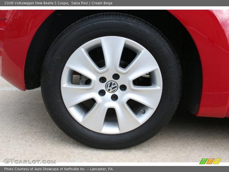 Salsa Red / Cream Beige 2008 Volkswagen New Beetle S Coupe