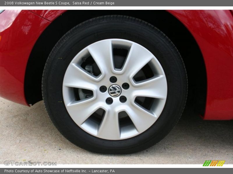 Salsa Red / Cream Beige 2008 Volkswagen New Beetle S Coupe