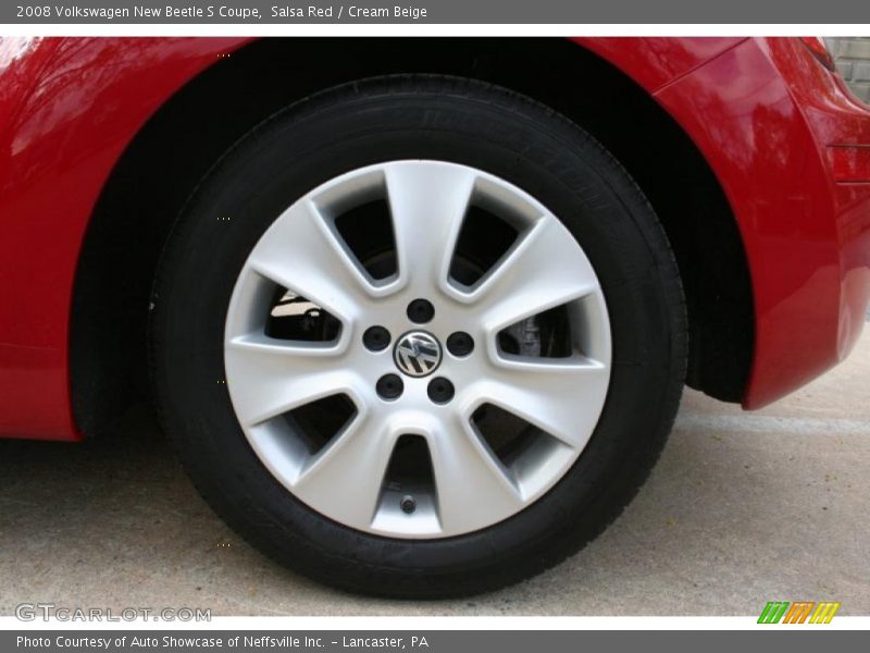 Salsa Red / Cream Beige 2008 Volkswagen New Beetle S Coupe