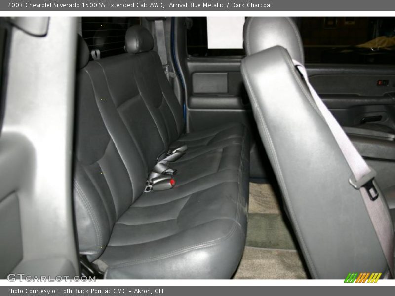 Arrival Blue Metallic / Dark Charcoal 2003 Chevrolet Silverado 1500 SS Extended Cab AWD