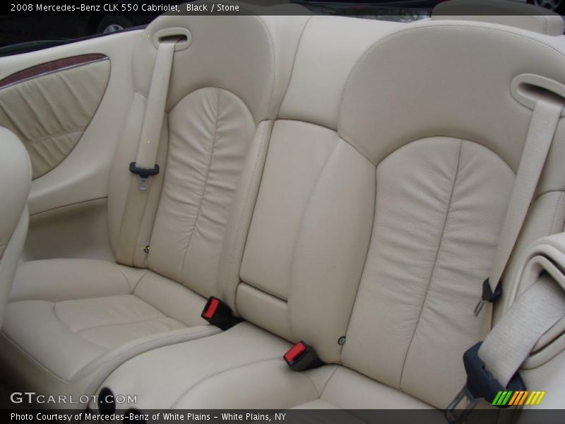 Black / Stone 2008 Mercedes-Benz CLK 550 Cabriolet