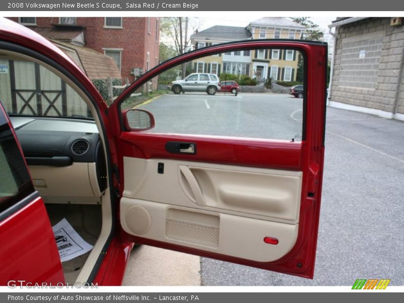 Salsa Red / Cream Beige 2008 Volkswagen New Beetle S Coupe