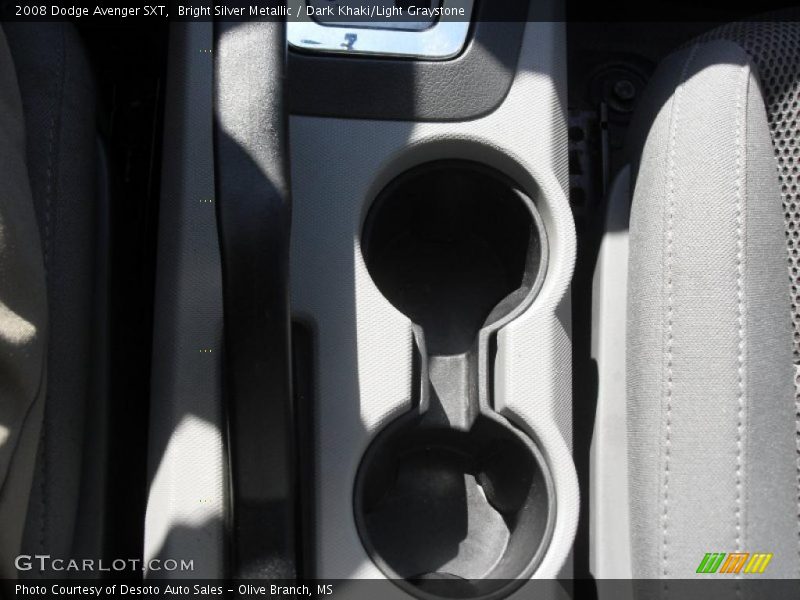 Bright Silver Metallic / Dark Khaki/Light Graystone 2008 Dodge Avenger SXT