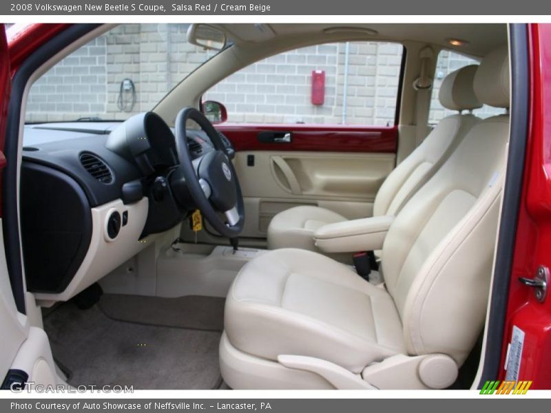 Salsa Red / Cream Beige 2008 Volkswagen New Beetle S Coupe