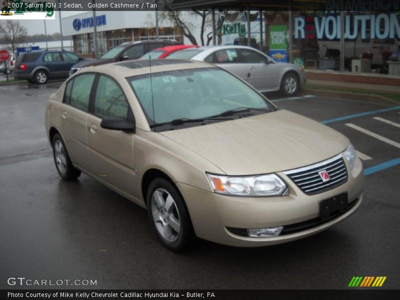 Golden Cashmere / Tan 2007 Saturn ION 3 Sedan