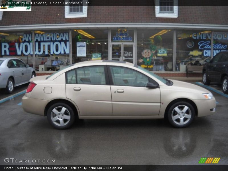 Golden Cashmere / Tan 2007 Saturn ION 3 Sedan
