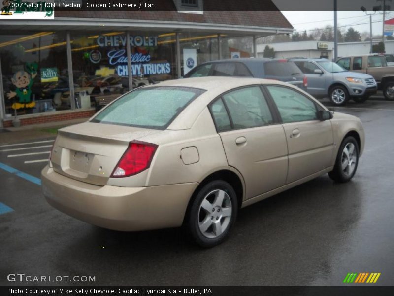 Golden Cashmere / Tan 2007 Saturn ION 3 Sedan