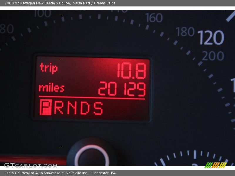 Salsa Red / Cream Beige 2008 Volkswagen New Beetle S Coupe