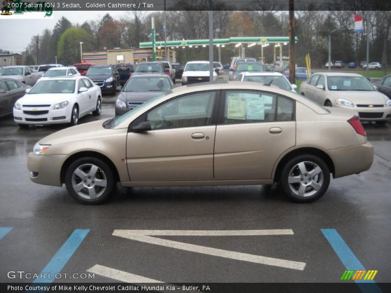 Golden Cashmere / Tan 2007 Saturn ION 3 Sedan