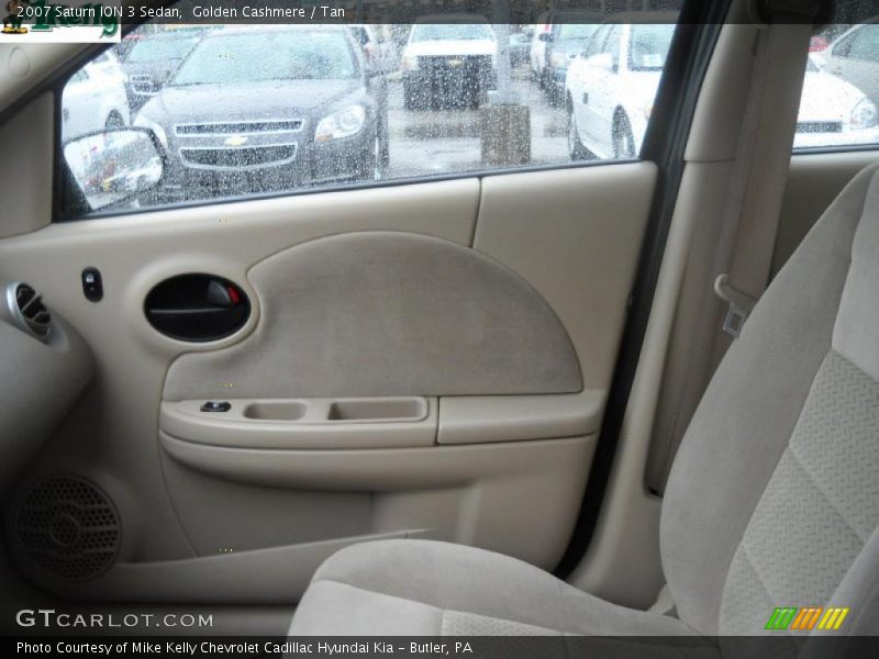 Golden Cashmere / Tan 2007 Saturn ION 3 Sedan