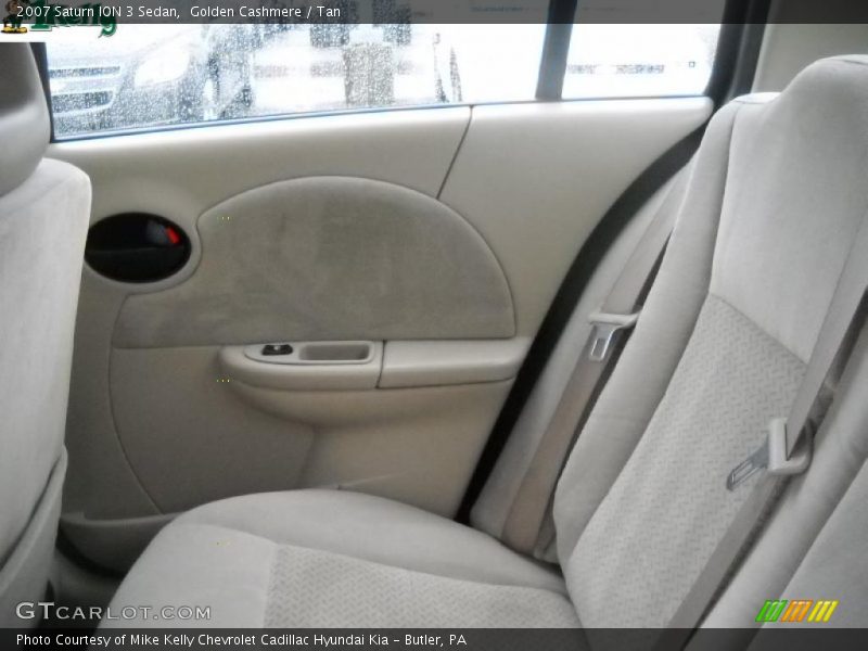 Golden Cashmere / Tan 2007 Saturn ION 3 Sedan