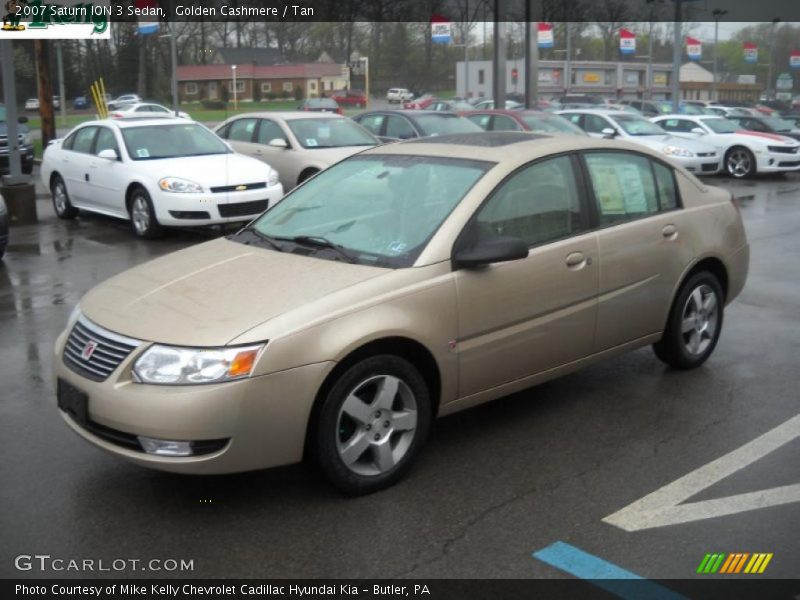 Golden Cashmere / Tan 2007 Saturn ION 3 Sedan