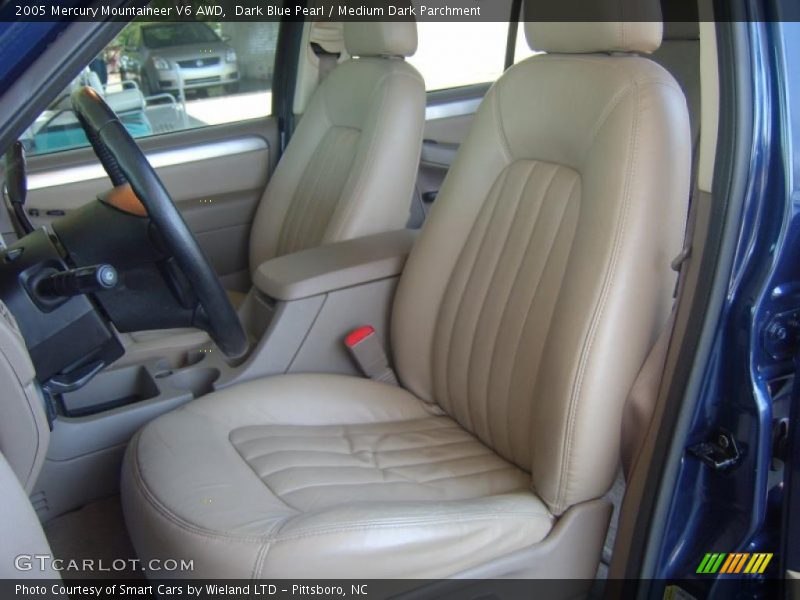 Dark Blue Pearl / Medium Dark Parchment 2005 Mercury Mountaineer V6 AWD