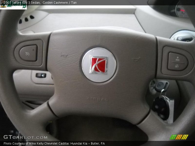 Golden Cashmere / Tan 2007 Saturn ION 3 Sedan