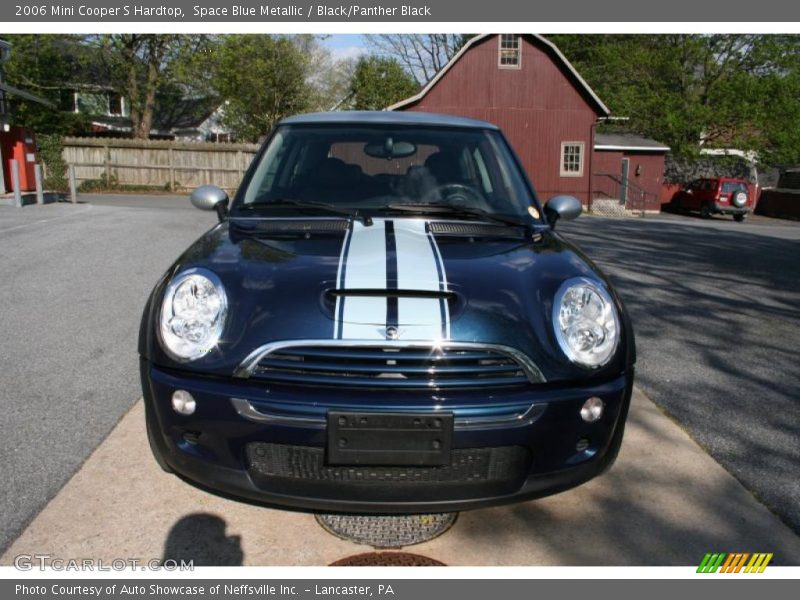 Space Blue Metallic / Black/Panther Black 2006 Mini Cooper S Hardtop